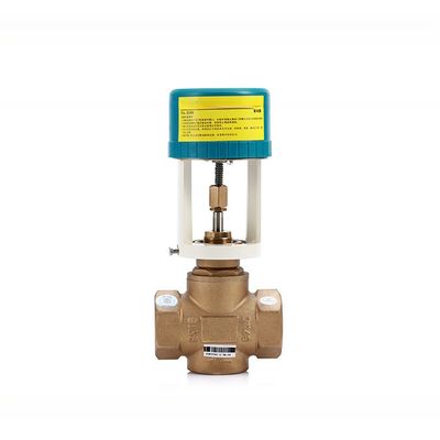 Unidad de bobina de ventilador de sistema HVAC de modulación proporcional con válvula motorizada de control bidireccional