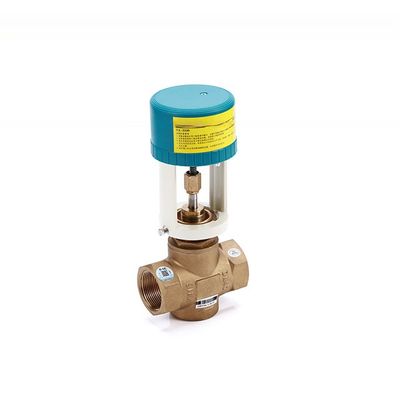 Unidad de bobina de ventilador de sistema HVAC de modulación proporcional con válvula motorizada de control bidireccional