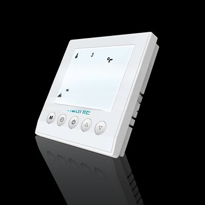 Control de temperatura del termostato de la habitación Wifi Tuya inteligente con pantalla LCD 86mm*86mm*16mm
