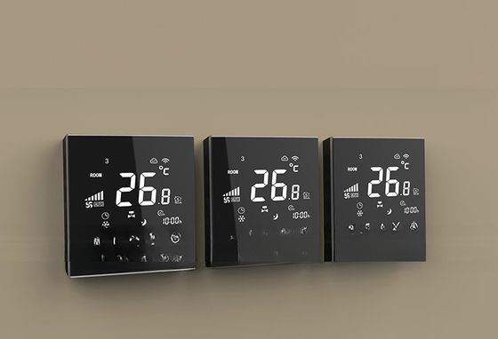 16A RS485 Modbus pantalla táctil WIFI termostato inteligente para calefacción eléctrica por suelo