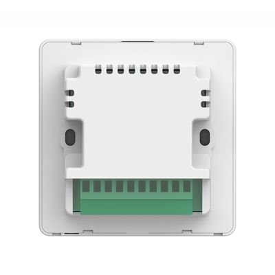 Estilo de diseño contemporáneo Modbus de 4.0 pulgadas pantalla táctil programable color LCD termostato de la bobina del ventilador grande
