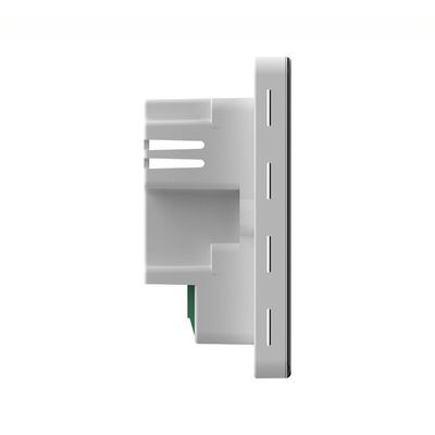 Estilo de diseño contemporáneo Modbus de 4.0 pulgadas pantalla táctil programable color LCD termostato de la bobina del ventilador grande