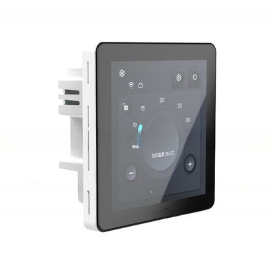480*480 Resolución de 4.0 pulgadas Tuya WIFI pantalla táctil pantalla de color central de aire acondicionado termostato