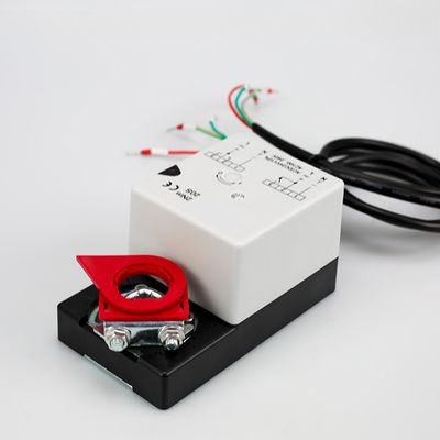 Actuador de amortiguadores de control de aire de rotación seleccionable de 24V 6Nm para HVAC y sistema de máquinas