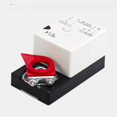 Actuador de amortiguadores de control de aire de rotación seleccionable de 24V 6Nm para HVAC y sistema de máquinas