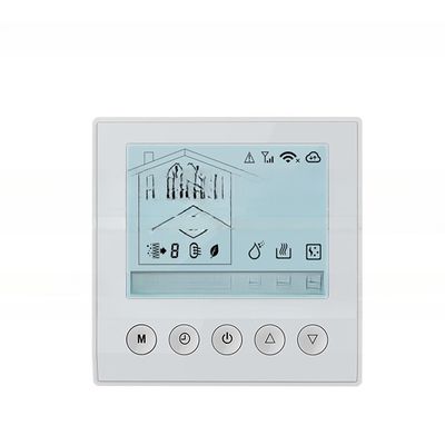 Control de aire fresco digital para interiores TVOC de acrílico CO2 con RS485 Modbus