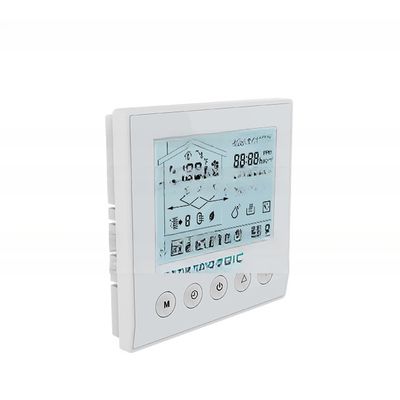 Control de aire fresco digital para interiores TVOC de acrílico CO2 con RS485 Modbus