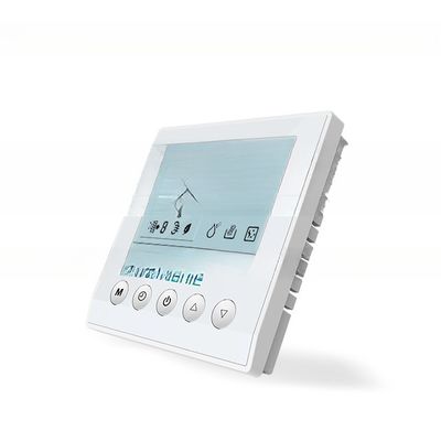 Control de aire fresco digital para interiores TVOC de acrílico CO2 con RS485 Modbus