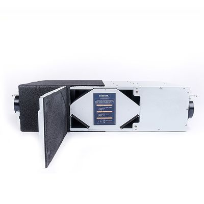 Unidad de tratamiento de aire de acero inoxidable para ventilación de recuperación de calor en el hogar