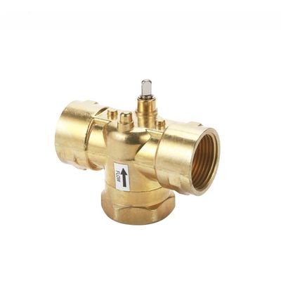 DN20 220v Ventilador de agua digital bobina de latón válvula de zona eléctrica motorizada con material de latón