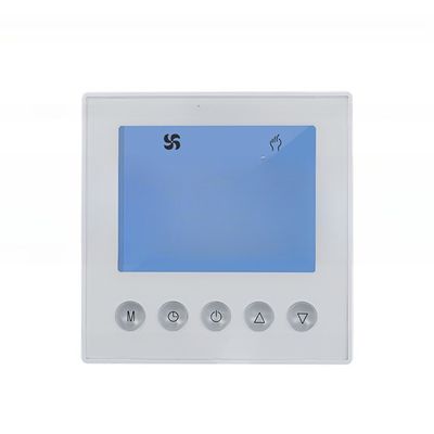 Sala de Internet Modbus FCU Panel de termostato para el control de la temperatura de rango de 5C-35C