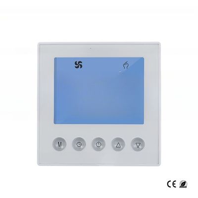 Sala de Internet Modbus FCU Panel de termostato para el control de la temperatura de rango de 5C-35C