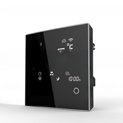 Acrilico con pantalla táctil LCD termostato WiFi para control inteligente de la temperatura de la habitación 100-240VAC