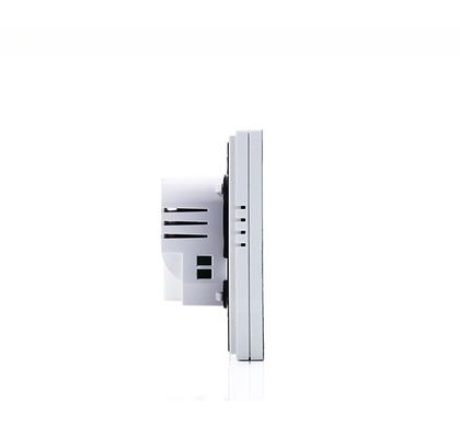 0.5C Precisión de visualización Blanco Termostato de habitación WiFi programable HVAC para calefacción por suelo