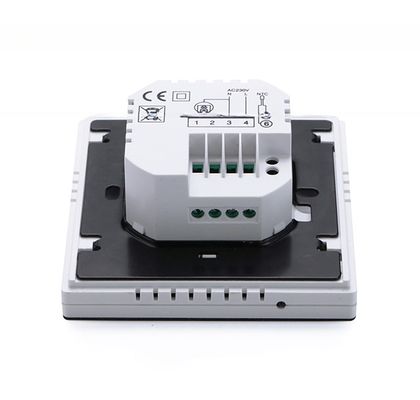 Dos tubos/cuatro tubos de pantalla táctil termostato HVAC programable con controlador de ventilador ajustable