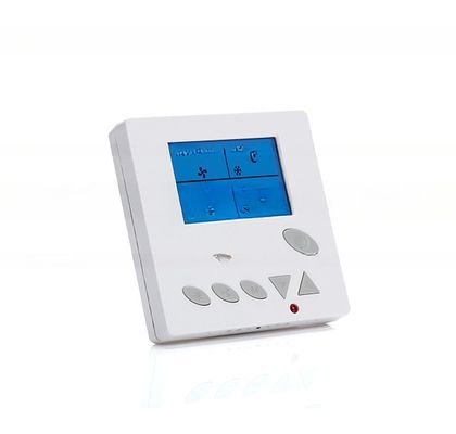 AC806 Termostato de sala HVAC 0.5C Precisión de visualización Carga máxima 2A Dispositivos