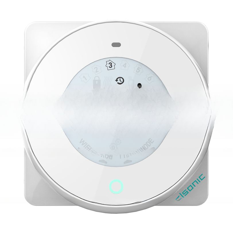 Calentador de agua digital termostato de pantalla táctil para calefacción por suelo inalámbrica WiFi de hotel redondo