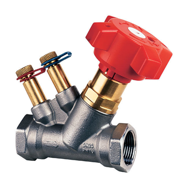 Válvula de equilibrio estático manual ELVA 25-50 mm Tamaño del puerto Construcción duradera